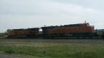 BNSF 5480 & 7603